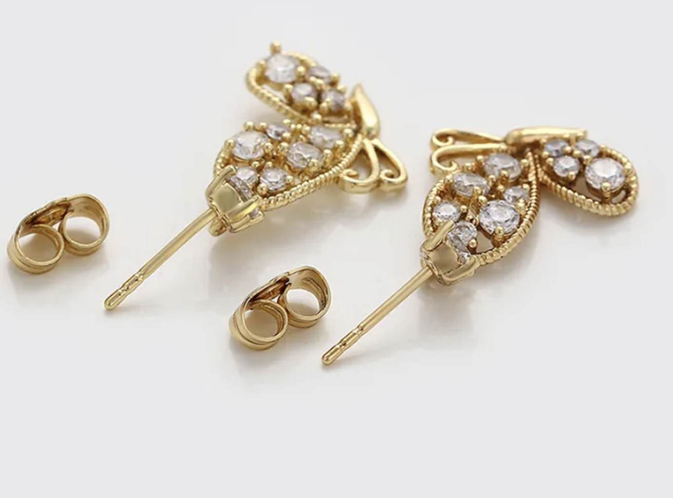 Butterfly Drop Earrings